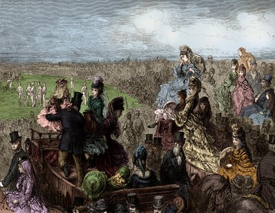 Victorian London - Lords Cricket Ground by Gustave Dore